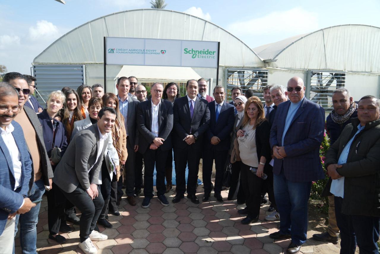 Crédit Agricole, Schneider Electric launch sustainable development projects in Menoufia villages