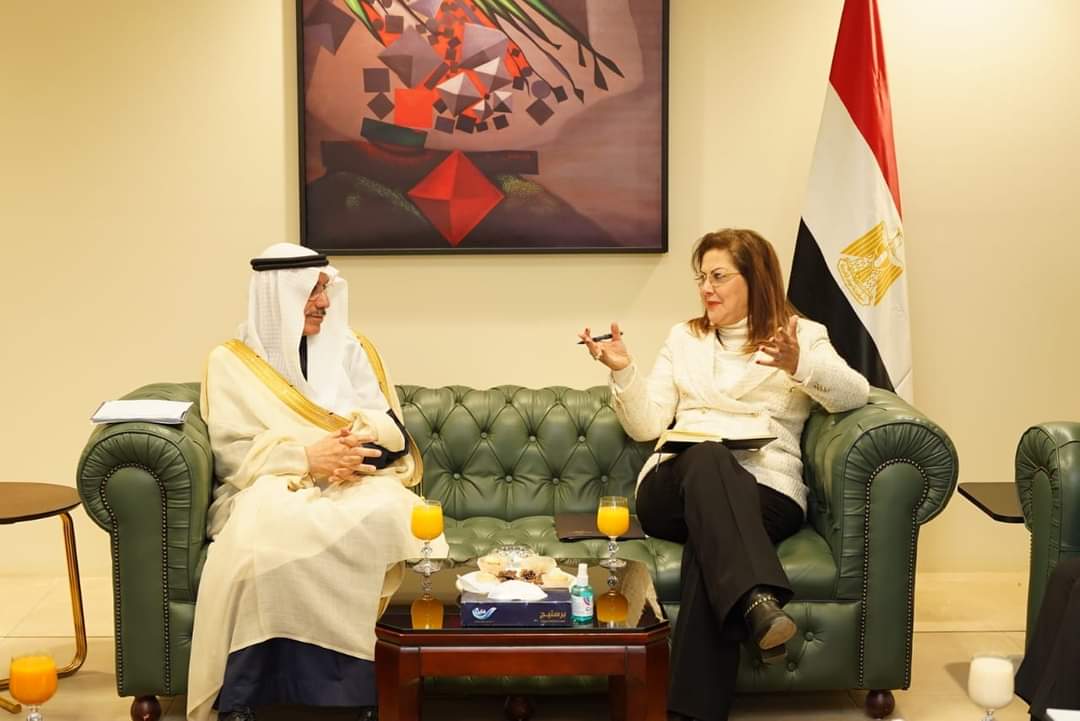 وزيرة التخطيط تناقش مع رئيس البنك الإسلامي للتنمية سبل التعاون