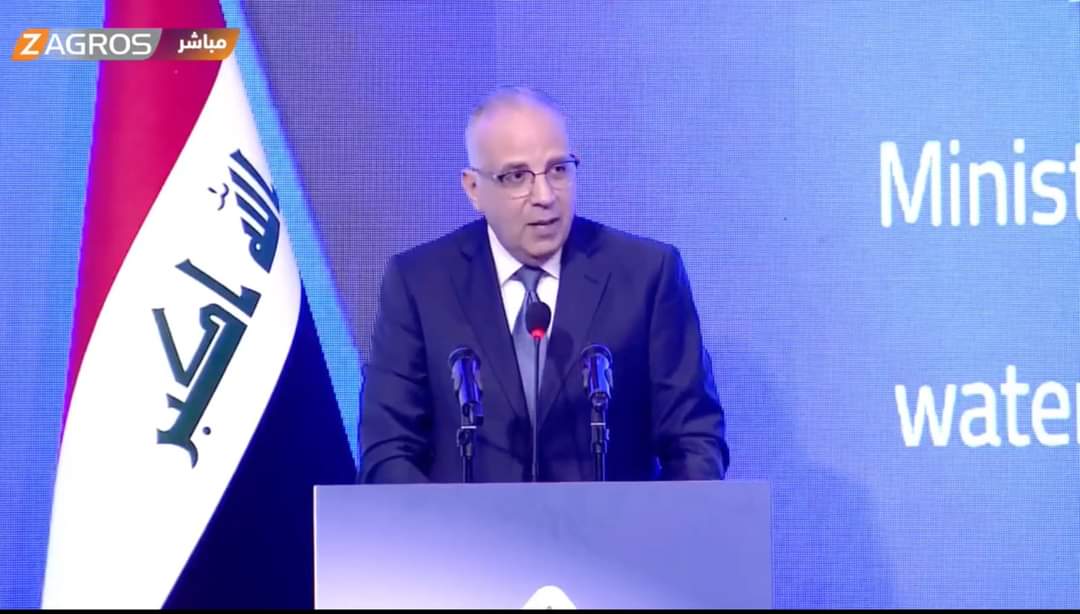 وزير الري يشارك بالجلسة الإفتتاحية  “لمؤتمر بغداد الدولى الرابع للمياه”